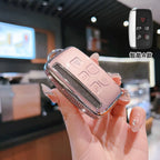 Side Diamond Pink TPU for Land Rover Range Rover Sport Evoque Freelander 2 for Jaguar XF XJ XJL XE Remote Car Key Case Cover Fob