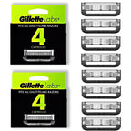 For Gillette Labs Razor blade 4/8 Pcs For Gillette Labs Heated Razor blades Gillette labs series shaver head 5-layer razor blade