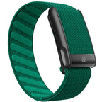 Suitable for Whoop 5.0 wristband strap, nylon woven elastic Whoop mg sports replacement strap, W logo metal