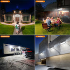 Super Bright Solar Wall Lamp Solar Lights Outdoor Solar Powered Flood Lights with 3 Mode IP65 Waterproof for Outside Yard Street