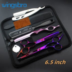 6 inch Cutting Thinning Styling Tool Hair Scissors Set Stainless Steel Salon Hairdressing Shears Professional Barber Scissors