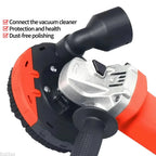 Angle Grinder Dust Shroud Cover for Concrete Surface Grinding, 100-115mm/125mm/150mm