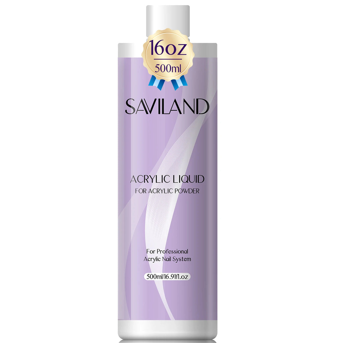 Saviland Monomer Acrylic Nail Liquid 60-500ml Large Capacity Professional Acrylic Nail Liquid For DIY Crystal Liquid Nail Art