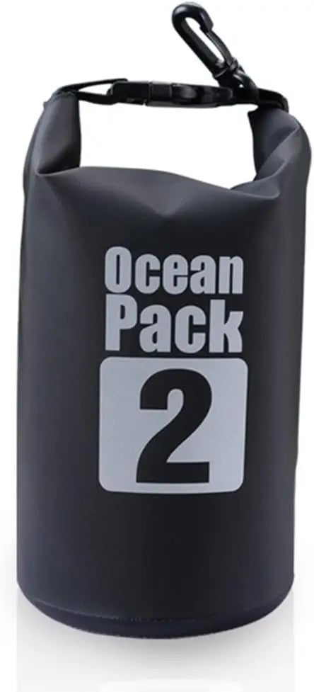 Waterproof Dry Bag Backpack PVC Storage Sack for Kayak Swimming 2L-30L Black/Blue/Orange/Yellow