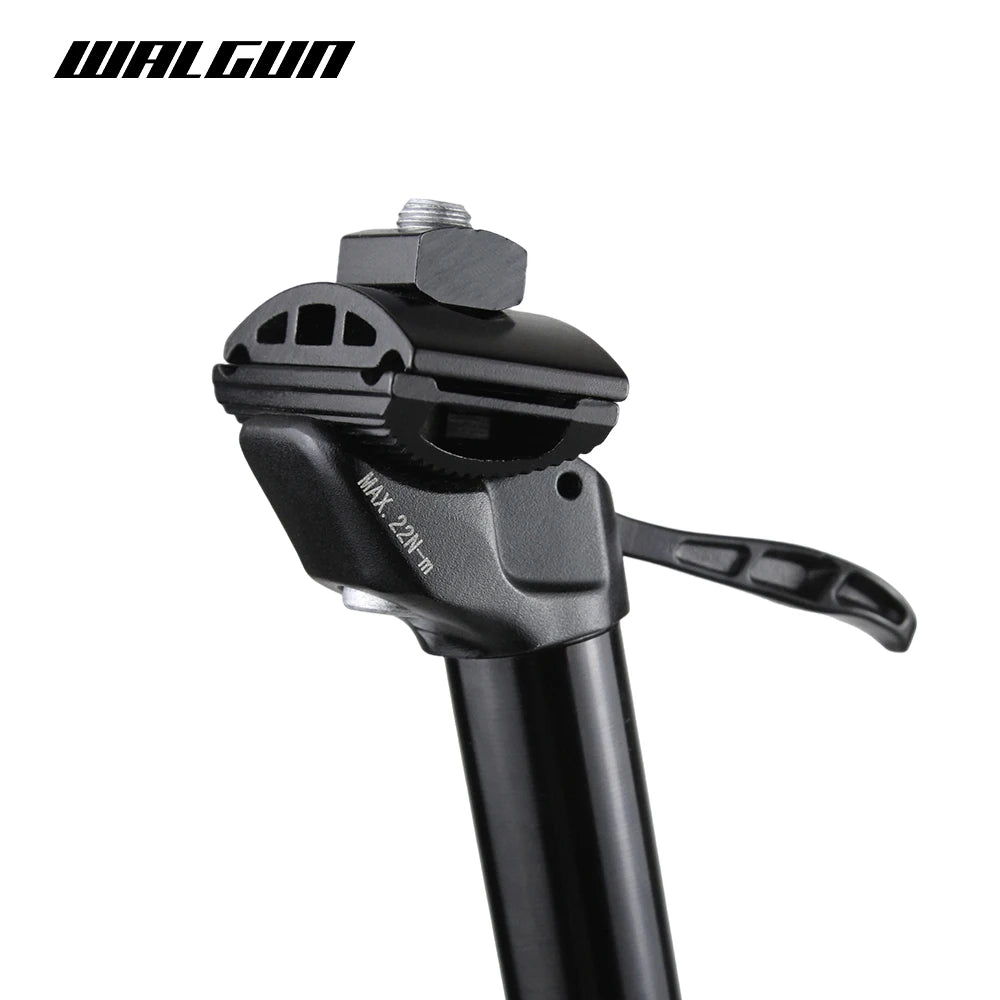 SP25A Hydraulic Dropper Seatpost Upgraded 6061 Aluminum No Lag 100-170mm Travel for MTB Road Gravel Easy Install