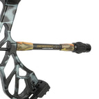 Archery Bow Stabilizer 3K Carbon Fibre Rod Stainless Steel Counterweight Bow Arrow Hunting Shooting Target Damper Shock Absorber