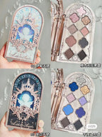 Flower Knows Little Angel 9 Color Eyeshadow Matte Fine Sparkle Pearl Comprehensive Palette 10.5g