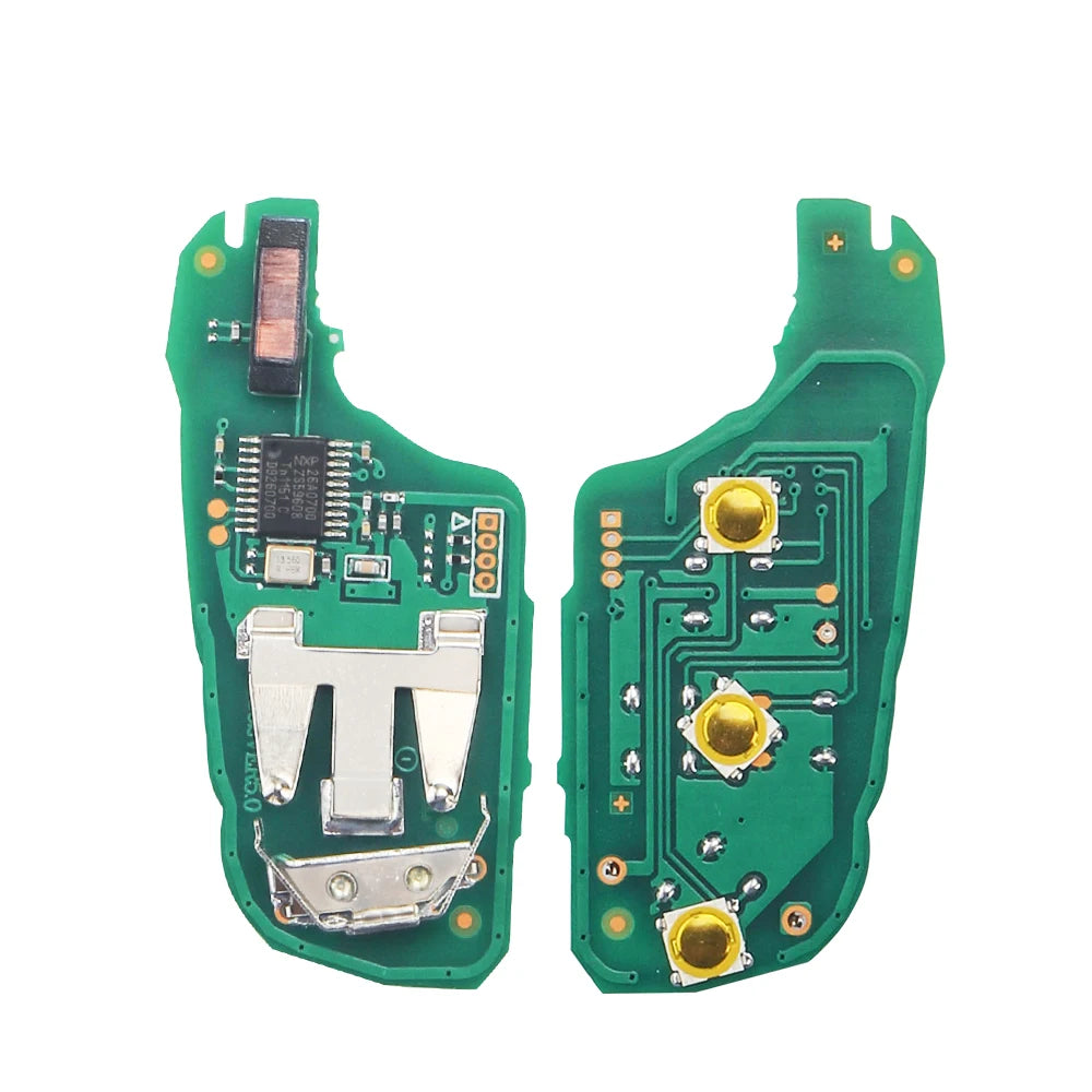 KEYYOU 434MHz FSK ID46-pcf7941 Car Remote Key for Peugeot 208 2008 301 308 5008 508 VA2 Blade HU83 Blade