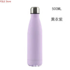 500/750/1000ml Double-Wall Insulated Vacuum Flask Stainless Steel Thermos  BPA Free for Outdoors Sport Water Bottle