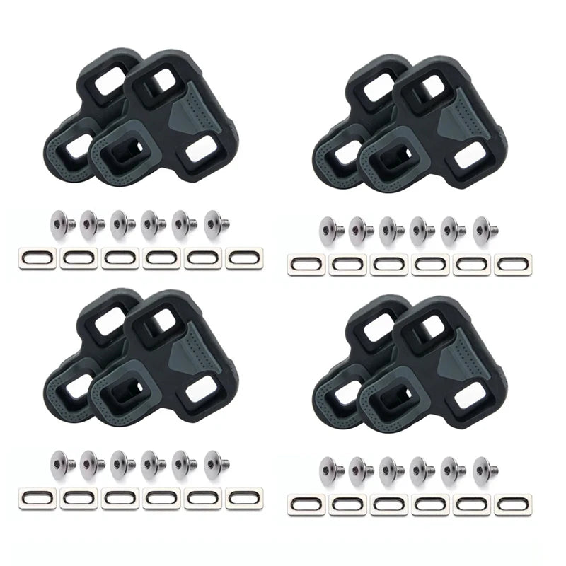 Pedals Cleats Road Cycling Cleats 4.5 Degree Floating Self-locking Bicycle Cleat Pedal Clip Plate Cycling Parts Bike Accessories