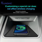 Protect Pad For Seat LEON/Cupra Leon/Cupra Formentor 2025 2026 2027 Car Silicone Wireless Charging Interior Non-slip Accessories