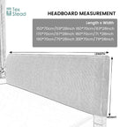 Thicken Headboard Cover Bed Back Dust Protector Cover Super Soft Solid Color Bed Haed Cover Quilte Head Cover