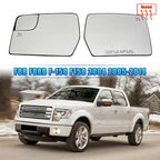 2Pcs For Ford F-150 2011 2012 2013 2014 Door Side Heated Wing Mirror Glass Rearview