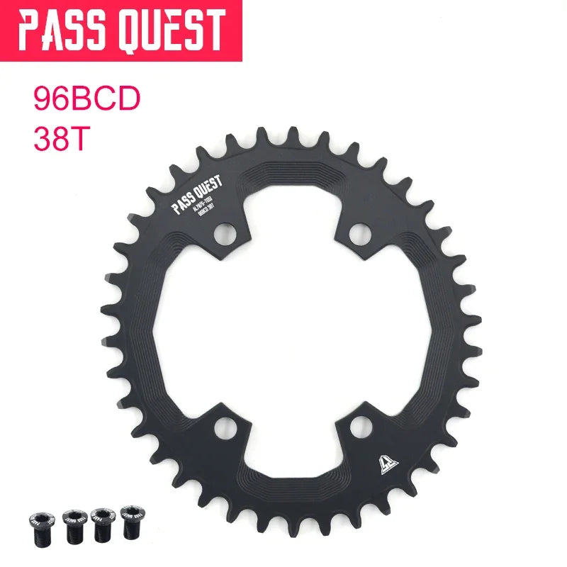 Boost Your MTB Ride with PASS QUEST Oval Chainring for Deore XT
