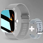 Smart Watch 1.83" Hd Screen Bluetooth Call Heart Rate Blood Oxygen Health Monitor Sports Smartwatch Women Men Holiday Gifts New
