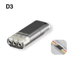 Electrical Wire Terminal No Stripping Quick Cable Connectors Dual Line Interconnection Detachable Safety Electric Wire Connector