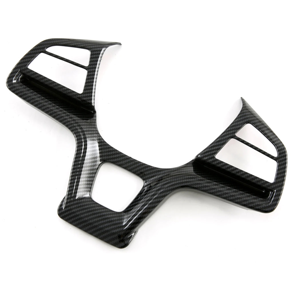Fit for BYD Song PLUS DM-i EV / Seal U / Sealion 6 2021-2025 Carbon Fiber Printed Interior Steering Wheel Decor Cover Trim