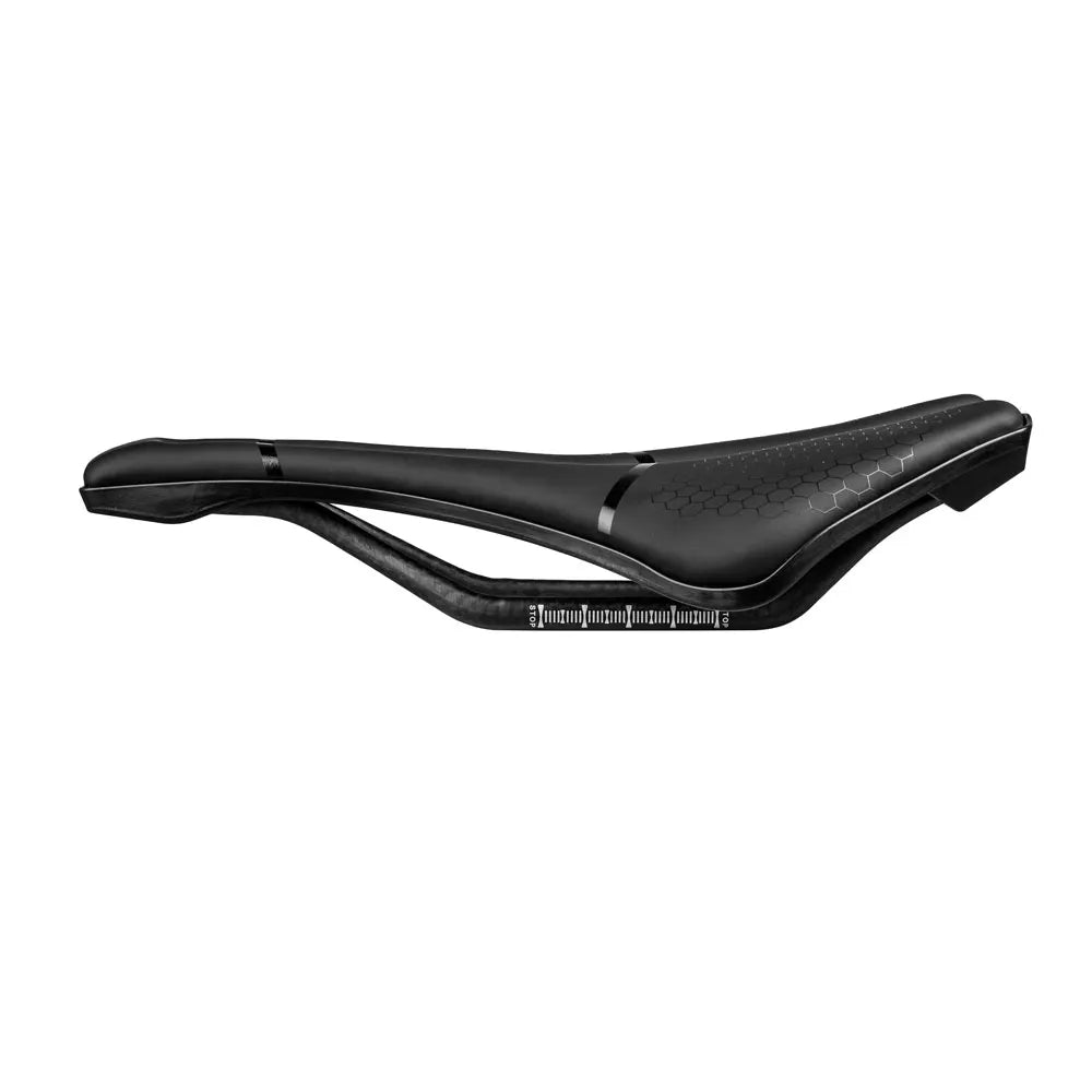 Elitaone 245x139mm MTB Road Bike Saddle Carbon Rails Short Nose Hollow Bicycle Seat for Comfortable Riding