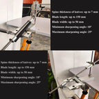 S09 New Design Professional Fixed Angle Apex Knife Sharpener Kitchen Knife tools Knife Sharpening System with diamond stones Set