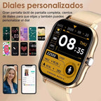 LAXASFIT New Smart Watch HD Display Answer Call Make Calls Message Preview Sport Modes Smartwatch DIY Dial Men Women