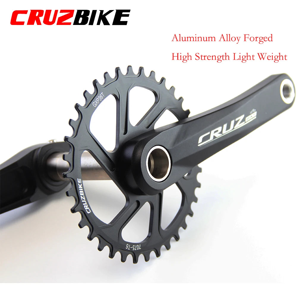 CRUZbike MTB Mountain Bike Kid's  Bicycle Crankset Crank 155/160/165/170/175mm Aluminum Alloy with Chainring 30/32/34/36/38T