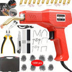 Upgraded 220W / 50W Plastic Welder 2 in 1 Plastic Welding Kit Hot Stapler Soldering Gun Car Bumper Repair Kit for Plastic Repair