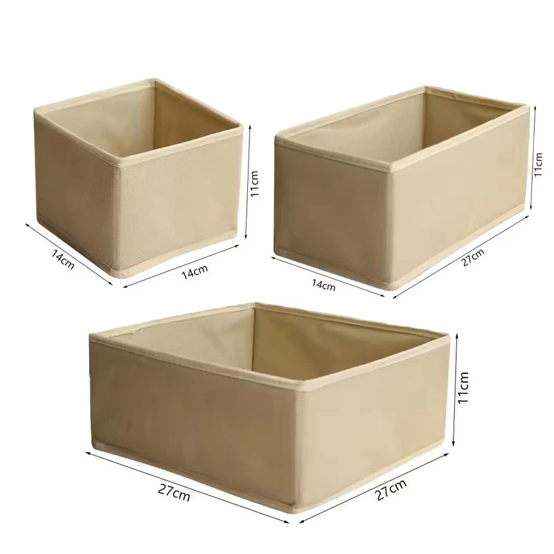 Drawer Organizers Clothes Dresser Organizer Bins Fabric Closet Organizers and Storage Drawer Dividers for Clothing Socks Underwe