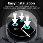 9H Tempered Glass for Samsung Galaxy Watch 8 Classic 40mm 44mm 46mm Ultra (2025) 47mm Screen Protector Glass Ultra-HD Film
