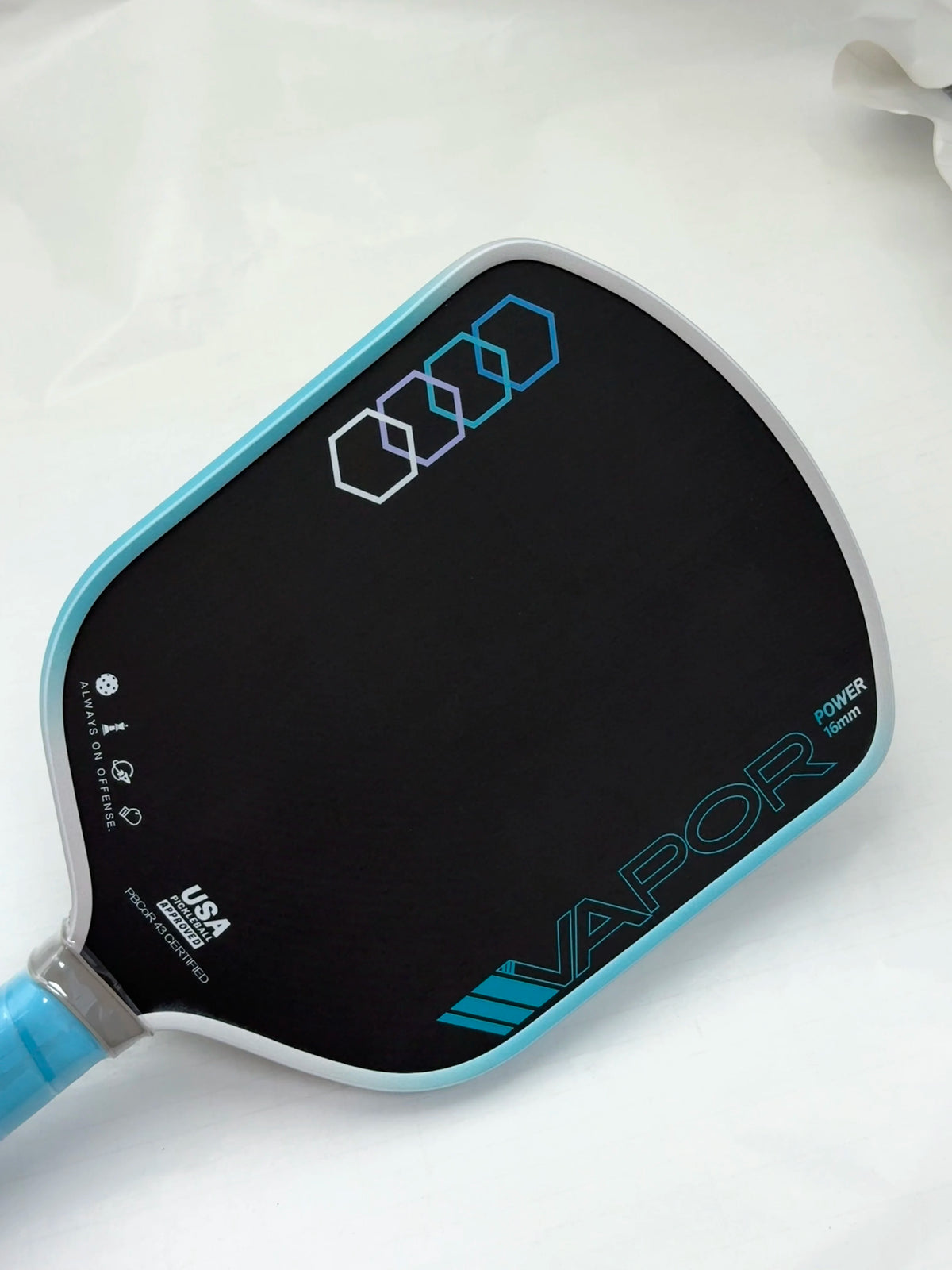 2025 High quality 11six24 16mm Gen 3 hot pressed raw carbon fiber propulsion core USAPA certified pickleball paddle