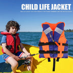 1/2PCS Children Life Jacket With Whistle Adjustable Size Swimming Float Vest Fishing Drifting Swimming Life Vest For Water Sport