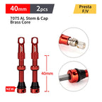 MANA 1Pair Bicycle Presta Valve 40/53/63/78/100mm 7075 Aluminum Alloy For Tubeless Road/MTB/Gravel Bike-ELITEWHEELS Valve