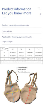 10pcs Rhythmic Gymnastic Shoes Soft Half Socks Knitted Professional Competition Soft Sole Shoes Protect Elastic Skin dance shoes