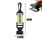 Nylon Glove Clip Carabiner for Outdoor Hiking Backpack Belt Firefighting Rescue Gear Durable Glove Holder Organizer Accessory
