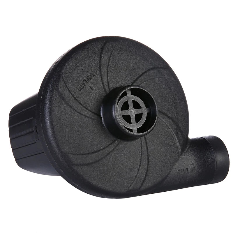 EAFC 220V/12V Electric Inflatable Pump Quick Air Filling Compressor With 3 Nozzles for Car Camping Life Buoy Boat Cushion
