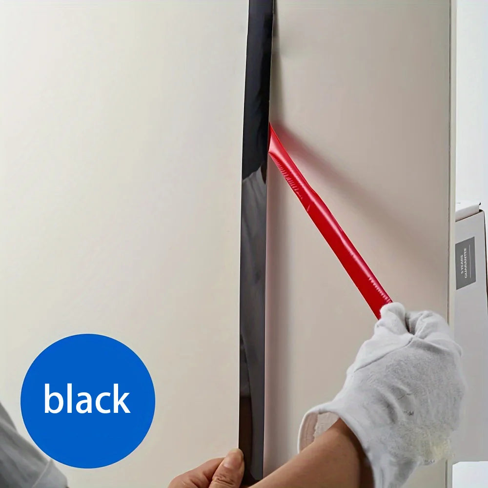 15 meters - Stainless steel mirror wall sticker, self-adhesive, suitable for door, window, ceiling waistline decoration