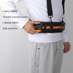 Quick Release Tool Belt 1200D Oxford Thickened Adjustable Buckle Construction Work Belt for Electrician Carpenter TOOLHUWEI