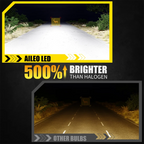 AILEO 2Pcs Led Lights 20000Lm 90W H7 High Quality CSP Headlight Bulb For Car 6500K White Day Running Automobile Lamp Plug&Play