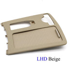 LHD RHD Car Central Armrest Drink Cup Holder Cover Outer Panel For Mercedes Benz C E Class W204 W212 W207 C200 C300  E260 E300