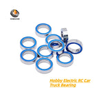 10P 6700RS Bearing ABEC-7 10x15x4 mm Thin Section 6700-2RS Ball Bearings 6700 2RS With Blue Sealed For Hobby Electric RC Car