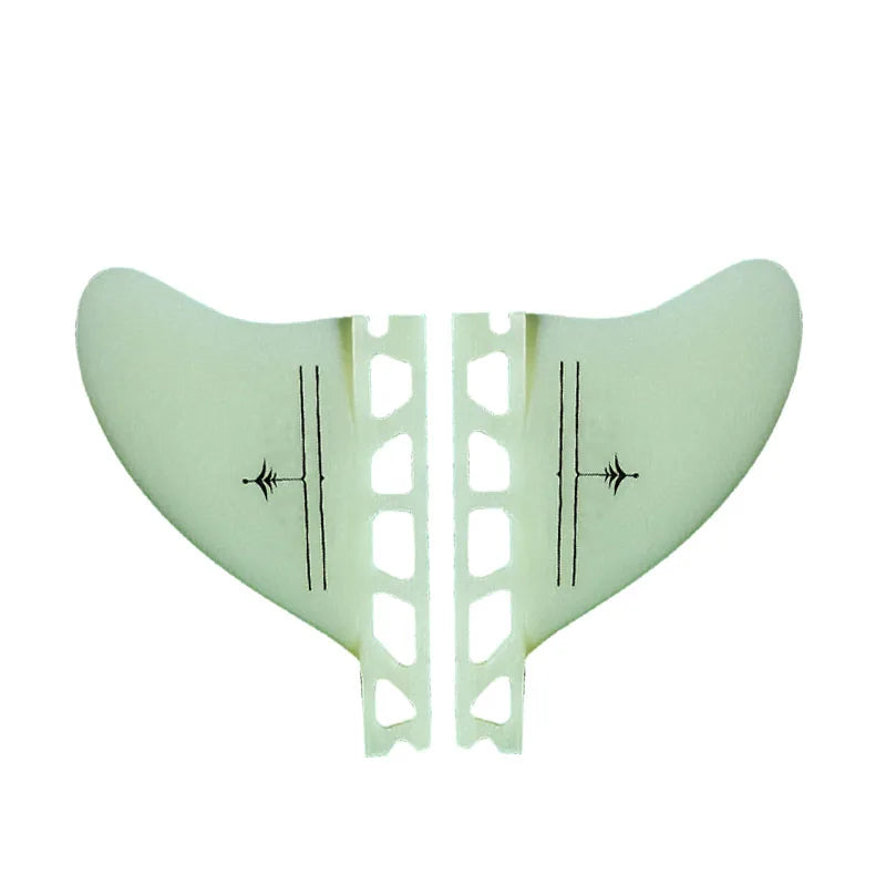 New  FCS 1/Future 2.75 inch  Fiberglass Surfboard Twin Fins Single Tab Surfboard  Fins Value Set