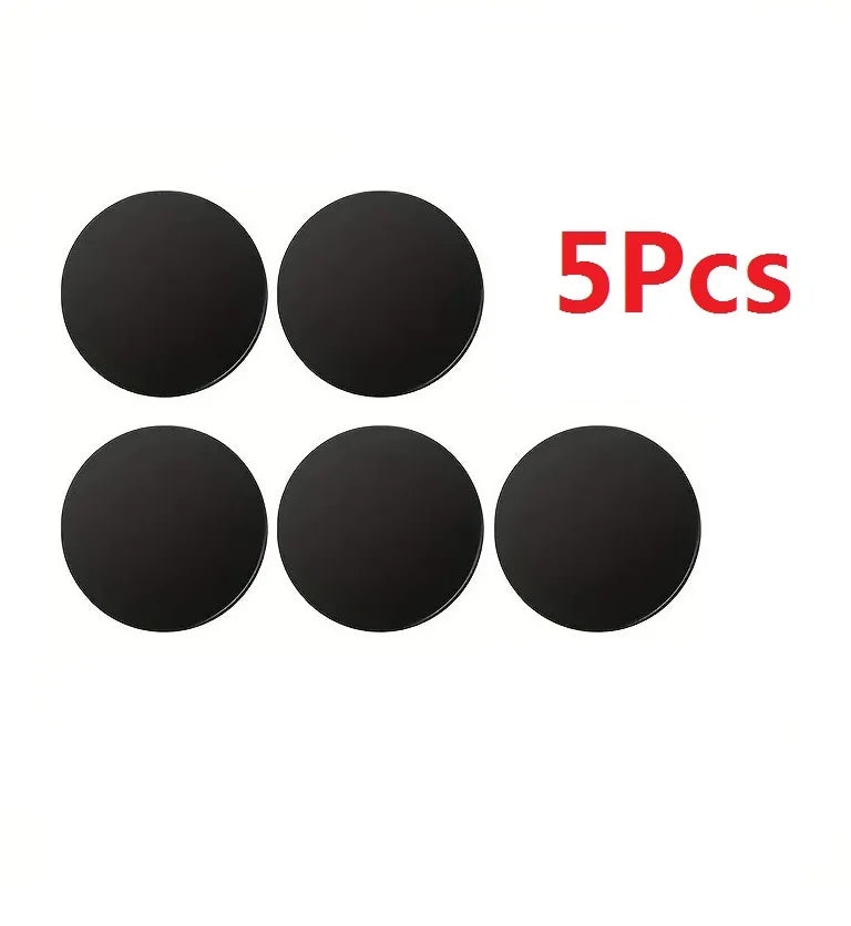 2-10Pcs 40X40mm 45x65mm Black Anti-scratch Metal Plate Disk Iron Sheet for Magnet Mobile Phone Holder