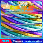 GY HiFi-306 Headphone Upgrade Cable - Colorful Auspiciou/with 2.5mm/3.5mm/4.4mm MMCX 0.78 2Pin HD650 , Suitable for MK4 Legacy 2