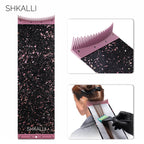 Carbon Fiber Hair Highlighting Board with Comb Teeth, Hair Coloring Tool, Sizes S-XL