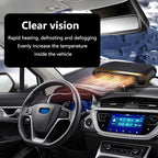 Electric Car Heater Air Cooler Fan 12V Portable Demister Defroster Heating Fan 200W Dryer Windshield Defogging Accessroie