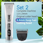 Fenice Electrical Pet Clipper Machine Dog Hair Clippers Grooming Animals Haircut Trimmer Shaver Set Pets Cordless Rechargeable