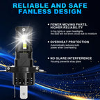 XSTORM H4 LED Headlights Bulbs H7 H11 9005 9006 LED Lights for Car 30000LM 70W Canbus NO ERROR Auto Headlights 6000K 12V
