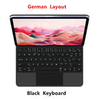 Magic TouchPad Keyboard for iPad (A16) 2025 11" Case iPad A16 11th 10th Generation A3354 A3355 A3356 A2696 Smart Cover Backlit
