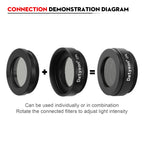 Datyson CPL 1.25" Linear Polarizing Filter for Telescope Eyepiece – Adjustable Moon & Planet Viewer #5P9864A