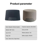 1PC magnetic phone speaker suitable for Apple magnetic function small mini clip on phone holder portable speaker  wireless speak