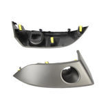 New 2Pcs Center Dash Air Vent Radio Bezel Trim 55412 42060 B1 Dashboard Instrument Cluster Panel for Toyota RAV4 2006 to 2012